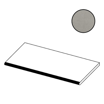 Угол Atlas Concord Россия Rinascente 620090000917 Grey Round 30х60см