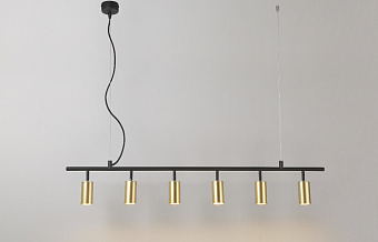 Светильник настенно-потолочный CRYSTAL LUX CLT 015 CLT 015C6 L1200 BL-GO 300Вт GU10