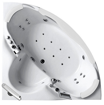 Ванна акриловая Gemy G9025 II O 155х155см пристенная