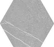 Матовый керамогранит WOW Love Affairs 116985 Petra Hexagon Grey 20х23см 0,35кв.м.