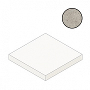 Плитка для ступеней Atlas Concord Италия Boost Stone A7O5 Pearl Scalino Angolare 33х33см 0,109кв.м. матовая