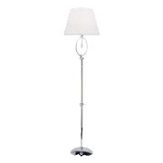 Торшер Eurosvet Madera 01056/1 хром/прозрачный хрусталь Strotskis 60Вт E14