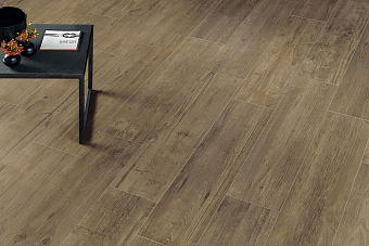 Неполированный керамогранит Atlas Concord Италия Axi AMWK Brown Chestnut Tatami 22,5х90см 0,81кв.м.