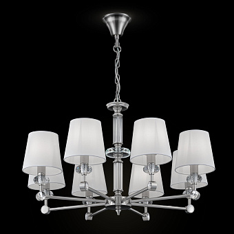 Люстра подвесная Maytoni Riverside MOD018PL-08CH 40Вт 8 лампочек E14