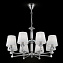Люстра подвесная Maytoni Riverside MOD018PL-08CH 40Вт 8 лампочек E14