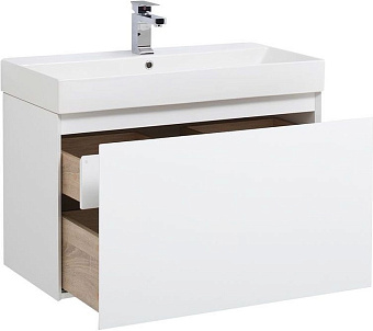 Тумба с раковиной AQUANET Йорк 212593 43,6х86х62,2см