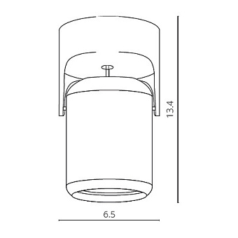 Светильник потолочный Arte Lamp LIBRA A3316PL-1WH 50Вт GU10