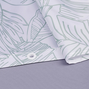 Шторка для ванной IDDIS Basic B48P218i11 180х180см белый