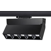 Трековый светильник Novotech PORT 358326 25Вт LED чёрный для трёхфазного трека