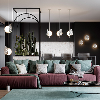 Светильник подвесной Odeon MODERN 4865/1 40Вт E14