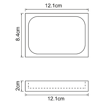 Мыльница WASSERKRAFT Kammel K-9129 белый