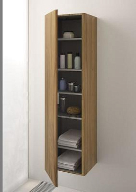 Пенал подвесной VITRA Nest Trendy 56187 37х45х160см натуральная древесина