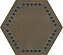 Декор KERAMA MARAZZI Раваль DC\C10\SG27004 коричневый 29х33,4см 0,097кв.м.