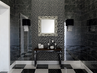 Настенная плитка KERAMA MARAZZI 12105R белый обрезной 25х75см 1,125кв.м. глянцевая