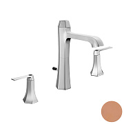 Смеситель для раковины Cisal Complementi CF0010607E розовое золото