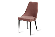 Кухонный стул AERO 50х58х91см велюр/сталь Rosa