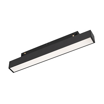 Магнитный трековый светильник Arlight Mag-Flex-Flat 036301 8Вт LED чёрный