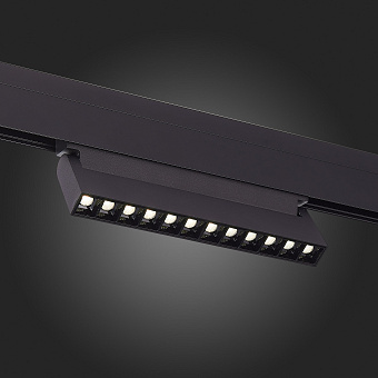 Магнитный трековый светильник ST Luce NANE ST364.446.12 12Вт LED чёрный
