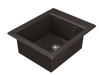 Мойка кухонная Акватон Линеа 1A732932LW280 51,7х43,4см кофе