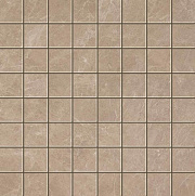 Керамическая мозаика Atlas Concord Италия Marvel Edge AEOQ Elegant Sable Mosaico Matt 30х30см 0,9кв.м.