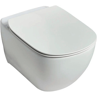 Унитаз подвесной IDEAL STANDARD TESI T355101 безободковый с микролифтом