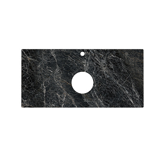 Столешница KERAMA MARAZZI Plaza PL1.VT93.100 Керамогранит 100х48см Риальто тёмный серый лаппатированный