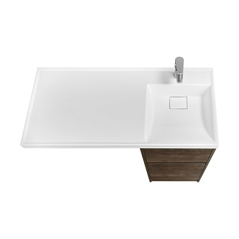 Тумба под раковину напольная Акватон Лондри 1A267001LHDY0 49,6х42х86см