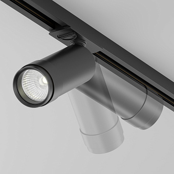 Трековый светильник Maytoni Focus Zoom TR021-1-12B4K-Z-D-B 12Вт LED чёрный для однофазного трека