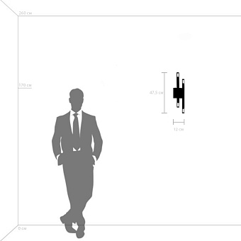 Бра Lightstar Iris 734647 12Вт LED