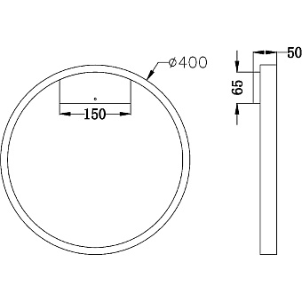 Бра Maytoni Rim MOD058WL-L25B3K 25Вт LED