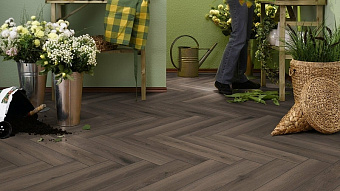 Ламинат KRONOTEX HERRINGBONE Дуб Феррара D3860 665х133х8мм 32 класс 1,238кв.м