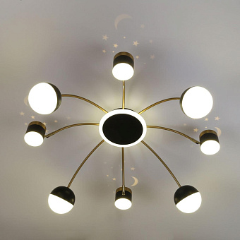 Люстра потолочная F-Promo Canvas 3096-8P 62Вт 13 лампочек LED