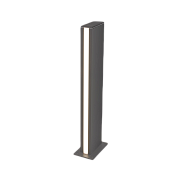 Светильник ландшафтный Elektrostandard Flat a053317 1538 12Вт IP54 LED серый