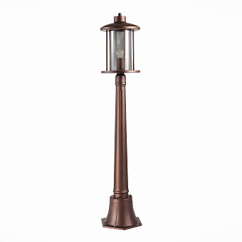 Светильник ландшафтный ST Luce LASTERO SL080.415.01 60Вт IP54 E27 тёмный кофе