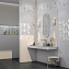 Настенная плитка KERAMA MARAZZI Гарса 12154R белый 25х75см 1,125кв.м. структурная