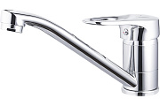 Смеситель для кухни Maxonor MN4204 поворотный излив хром