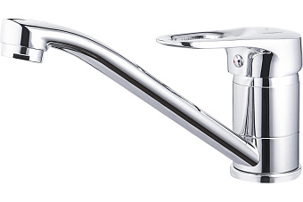 Смеситель для кухни Maxonor MN4204 поворотный излив хром