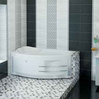 Ванна акриловая RADOMIR Vannesa София 2-01-0-1-1-223 169х99см угловая