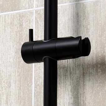 Штанга для душа WASSERKRAFT A076 чёрный
