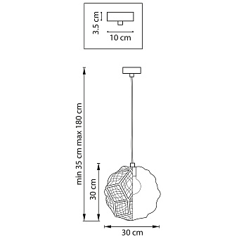 Светильник подвесной Lightstar Fermo 724314 40Вт E27