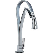 Смеситель для кухни Paini Hybrid HKCR557TKKM гибкий излив хром