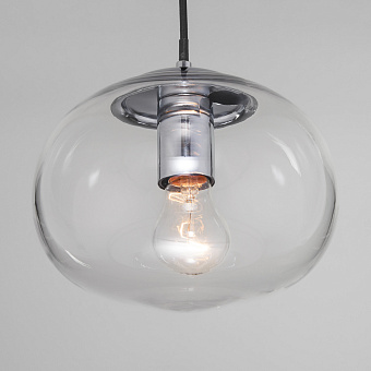 Светильник подвесной Eurosvet Rock 50212/1 прозрачный 60Вт E27