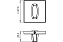 Фиксатор ARMADILLO WC-BOLT BK6 USS CP-8 39263 хром