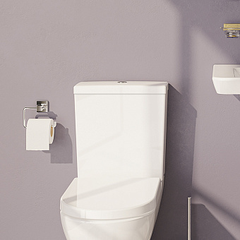 Держатель туалетной бумаги VITRA Q-Line A44997 хром