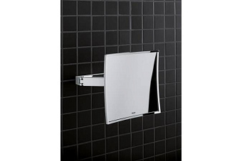 Косметическое зеркало GROHE Selection Cube 40808000 22,5х22,4см хром с регулировкой положения