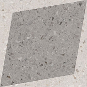 Матовый керамогранит WOW Drops 108805 Natural Rhombus Decor Grey 18,5х18,5см 0,413кв.м.