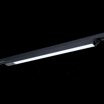Трековый светильник ST Luce ST366 ST366.448.24 24Вт LED чёрный для однофазного трека