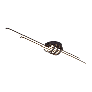 Светильник потолочный Eurosvet Skyline 90243/4 кофе 480Вт LED