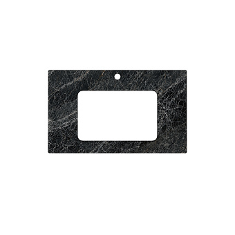 Столешница KERAMA MARAZZI Canaletto PL3.VT93.80 Керамогранит 80х48см Риальто тёмный серый лаппатированный