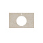Столешница KERAMA MARAZZI Plaza Modern PL5.DD590500R\80 Керамогранит 48х79,6см Про Лаймстоун AT бежевый тёмный